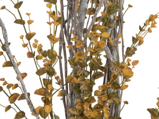 Eukalypt větvička, zeleno-žlutá, 110 cm