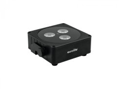 Eurolite AKKU Flat Light 3, černý