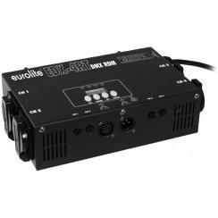 Eurolite EDX-4RT DMX RDM, stmívač, CEE 7/4