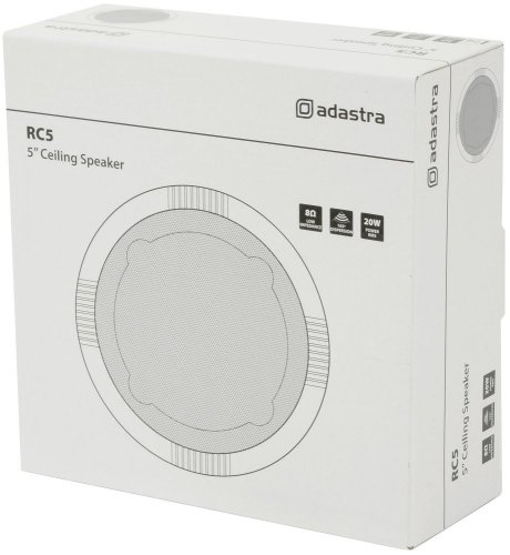 Adastra RC5, podhledový 5.25" reroduktor, 20W, bílý