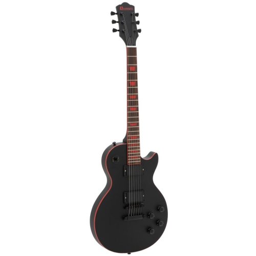 Dimavery LP-800 elektrická kytara, černá matná