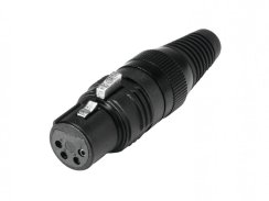 Hicon XLR plug 4pin HI-X4CF-G