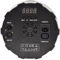 QTX PAR-180 Výkonný PAR reflektor, 6x 30W RGB, DMX