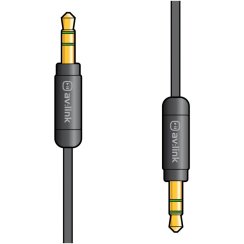 AV:link Precision kabel Jack 3.5mm stereo samec - Jack 3.5mm stereo samec, 1.5m