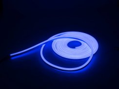 Eurolite LED Neon Flex 24V modrá 5m svítící páska Set