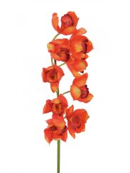 Orchidej větvička, červená, 90 cm