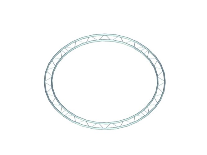 Bilock kruh, d=2m (vnitřní strana), horizontální