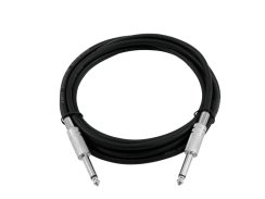 Kabel KC-30 2x Jack 6,3 mono 3 m, černý Kabel KC-30 2x Jack 6,3 mono 3 m, černý