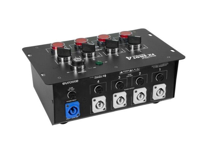 Eurolite FX Shot Control 4, řídicí systém pro zařízení se speciálními efekty