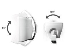 Omnitronic OD-6T nástěnný 6" reproduktor 32W, 100V, bílý, cena / pár - poškozeno (11036927)