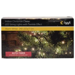 Lyyt 240TC-WW Světelný řetěz, blikající efekt, 240x LED - DOPRODEJ - POSLEDNÍ KUS