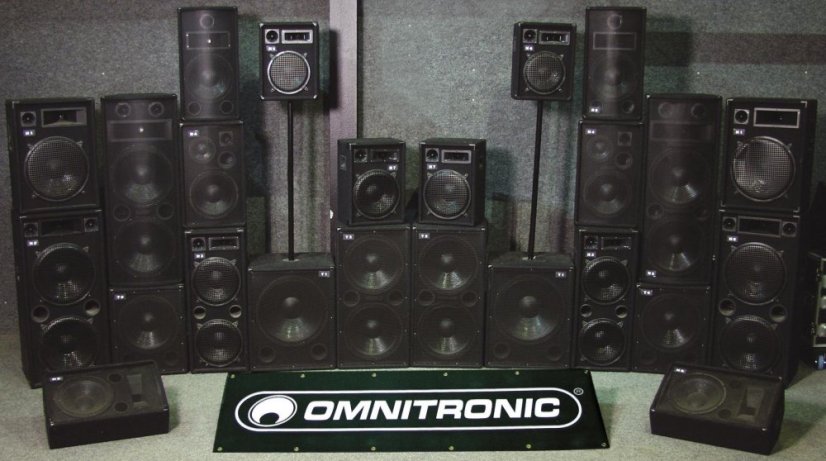 Omnitronic TMX-1230, reprobox 400W - rozbaleno (11038571)