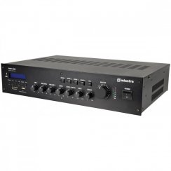 Adastra RM120D, 100V 4-zónový zesilovač, FM/DAB+, BT, USB/SD