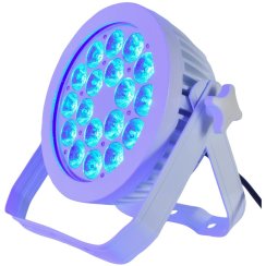 Citronic MagicPAR-220W, LED PAR 18x 12W RGBWA/UV, bílý Citronic MagicPAR-220W, LED PAR 18x 12W RGBWA/UV, bílý