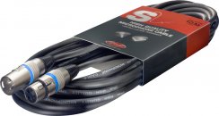 Stagg SMC10 BL, mikrofonní kabel XLR/XLR, 10m, modré kroužky
