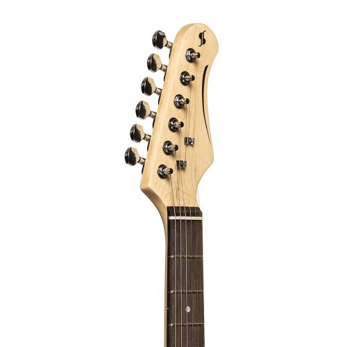 Stagg SES-30 BK, elektrická kytara, černá
