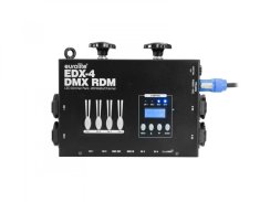 Eurolite EDX-4 DMX RDM LED Dimmer Pack, stmívač, CEE 7/4