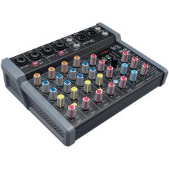 Citronic CMA-8, mixážní pult s DSP FX a BT/USB