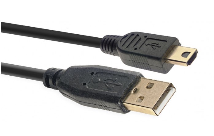 Stagg NCC1,5UAUNA, USB kabel/A-MINI A 2.0 1,5m