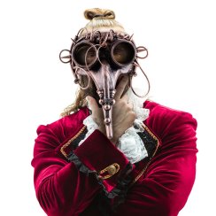 Steampunk maska morového doktora Steampunk maska morového doktora