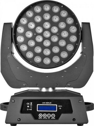 Muvik LED Moving Head 37x 9W Cree RGB - použito (A3005062)