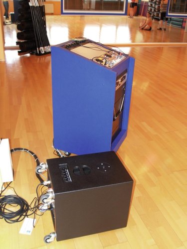 Omnitronic EM-550, 5- kanálový mixážní pult