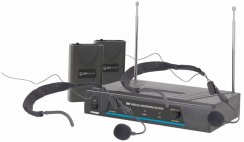 QTX VHF-HS2, bezdrátový mikrofon 2 kanálový 173,8 + 174,8 MHz