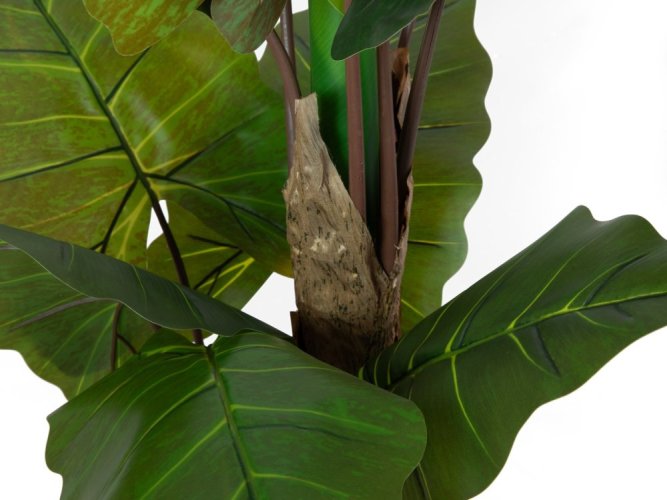 Taro Alocasia, umělá rostlina, 140cm