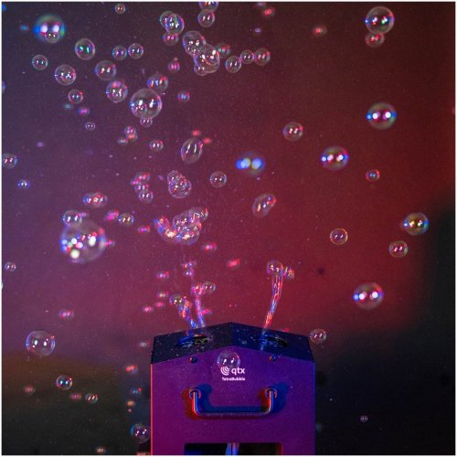QTX Tetra Bubble, výkonný Quad-output výrobník bublin