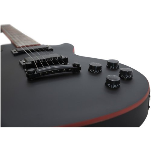 Dimavery LP-800 elektrická kytara, černá matná