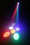 BeamZ LED Scan, 5x3W RGBAW + Strobo 6x1W,  DMX, IR, světelný efekt