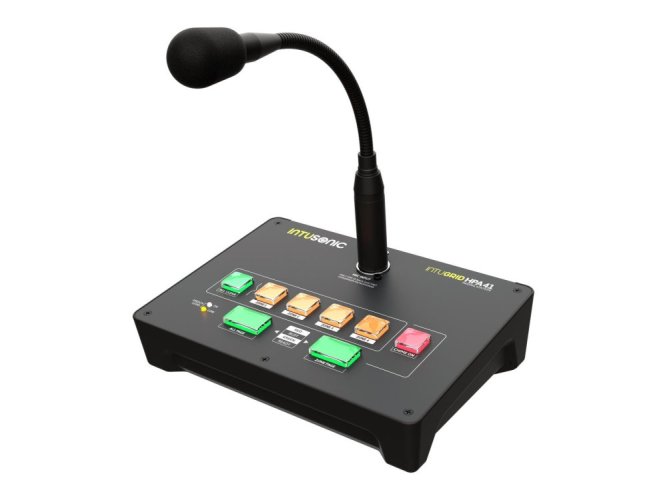 INTUSONIC HPA41, 4-zónová pagingová stanice