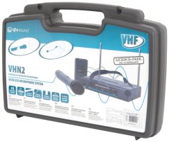 QTX VHN2, 2-kanálový bezdrátový mikrofonní set 174,1 MHz / 175,0 MHz