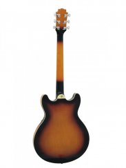 Dimavery SA-610, semiakustická kytara, sunburst