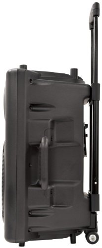 QTX QR12PA, mobilní 12" zvukový systém BT/USB/SD/FM/2xUHF/TWS, 50+50W