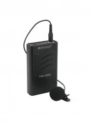 Omnitronic TM-250 VHF 214.00 MHz, bezdrát.vysílač + klop.mikrofon