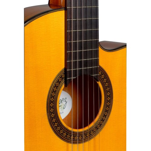 Angel Lopez CF1246CFI-S, elektroakustická klasická kytara 4/4, přírodní