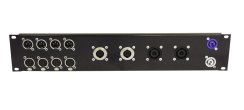 Přední panel 19" pro 8x D-Type/4xNL8/T, 2HE Přední panel 19" pro 8x D-Type/4xNL8/T, 2HE