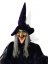 Halloweenská postava čarodějnice, 175 cm