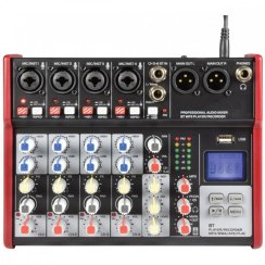 Citronic CSM-6 Mixážní pult s USB a Bluetooth