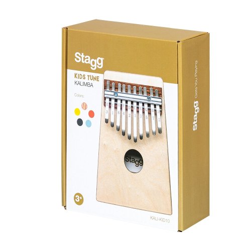 Stagg KALI-KID10-BK, dětská kalimba. 10 tónů, černá