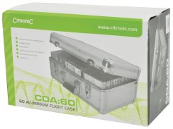 Citronic CDA-60 Hliníkový přepravní kufr na CD Citronic CDA-60 Hliníkový přepravní kufr na CD