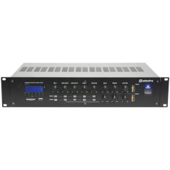 Adastra RM1202, 100V 2-zónový mixážní zesilovač, 2x120W, BT/MP3/FM Adastra RM1202, 100V 2-zónový mixážní zesilovač, 2x120W, BT/MP3/FM