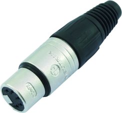 Neutrik XLR NC-5FX, zásuvka 5 pólová