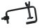 Hák TH-50, 15 kg, černý