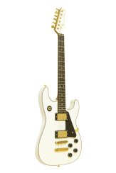 Stagg 30TH LEGACY WH, elektrická kytara, bílá