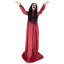 Halloween dívka v červených šatech, 157 cm