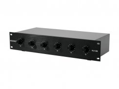 Omnitronic 6-ti zónový PA ovladač hlasitosti 10W mono, černý