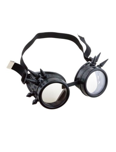 Steampunkové brýle černé