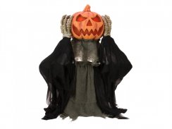 Halloween postava dýně, pohyblivá, 70 cm
